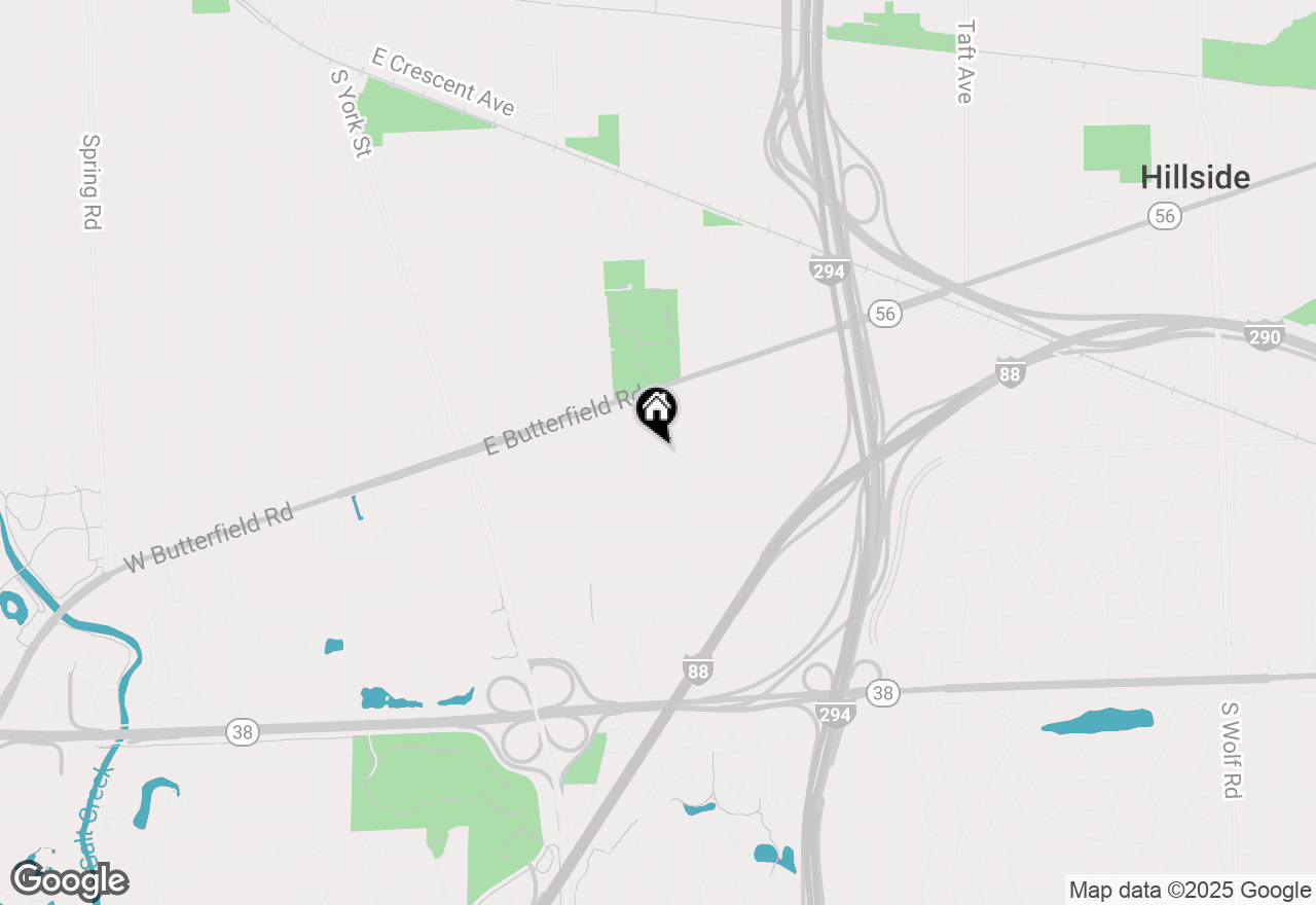 Map of 959 S Fern Avenue, Elmhurst, IL 60126