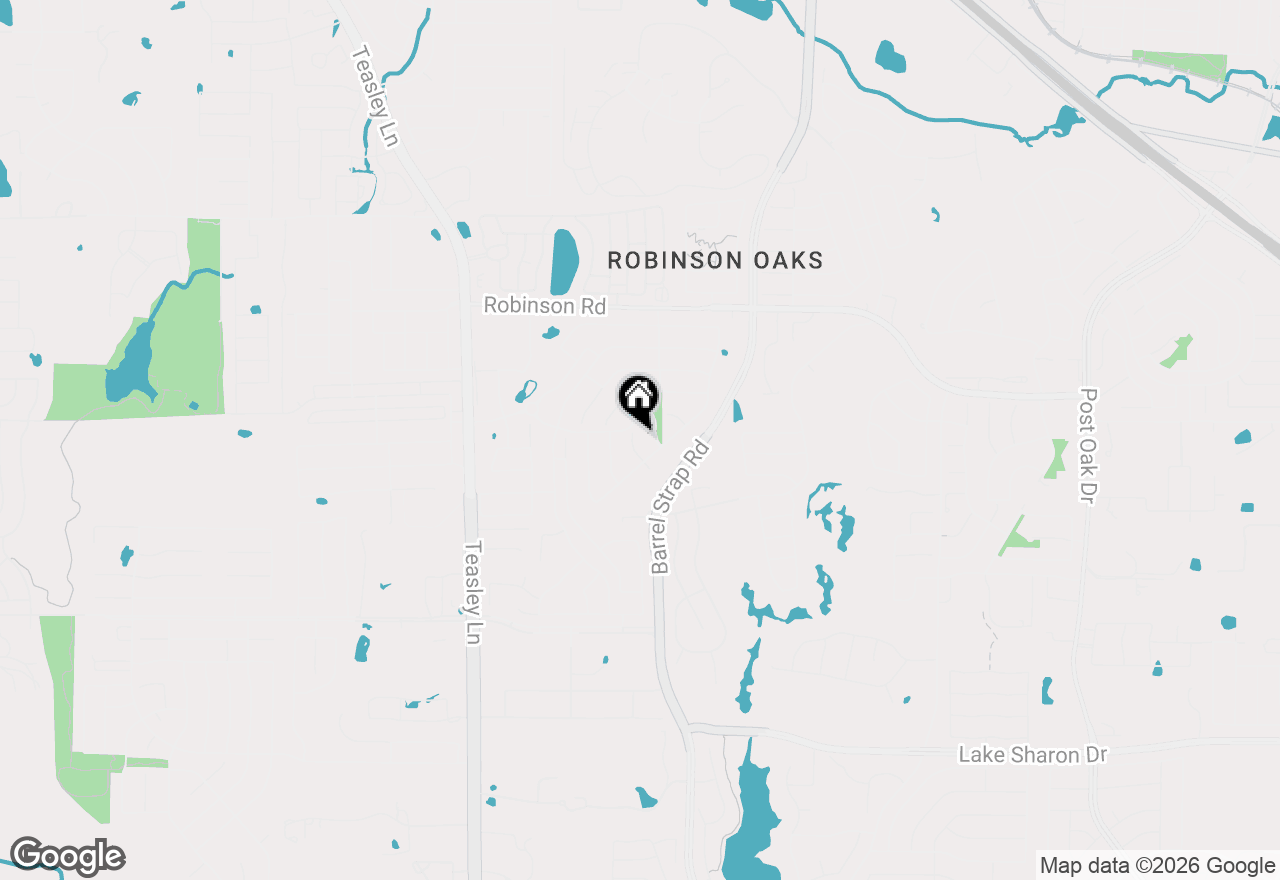 Map of 6113 Countess Lane, Denton, TX 76210