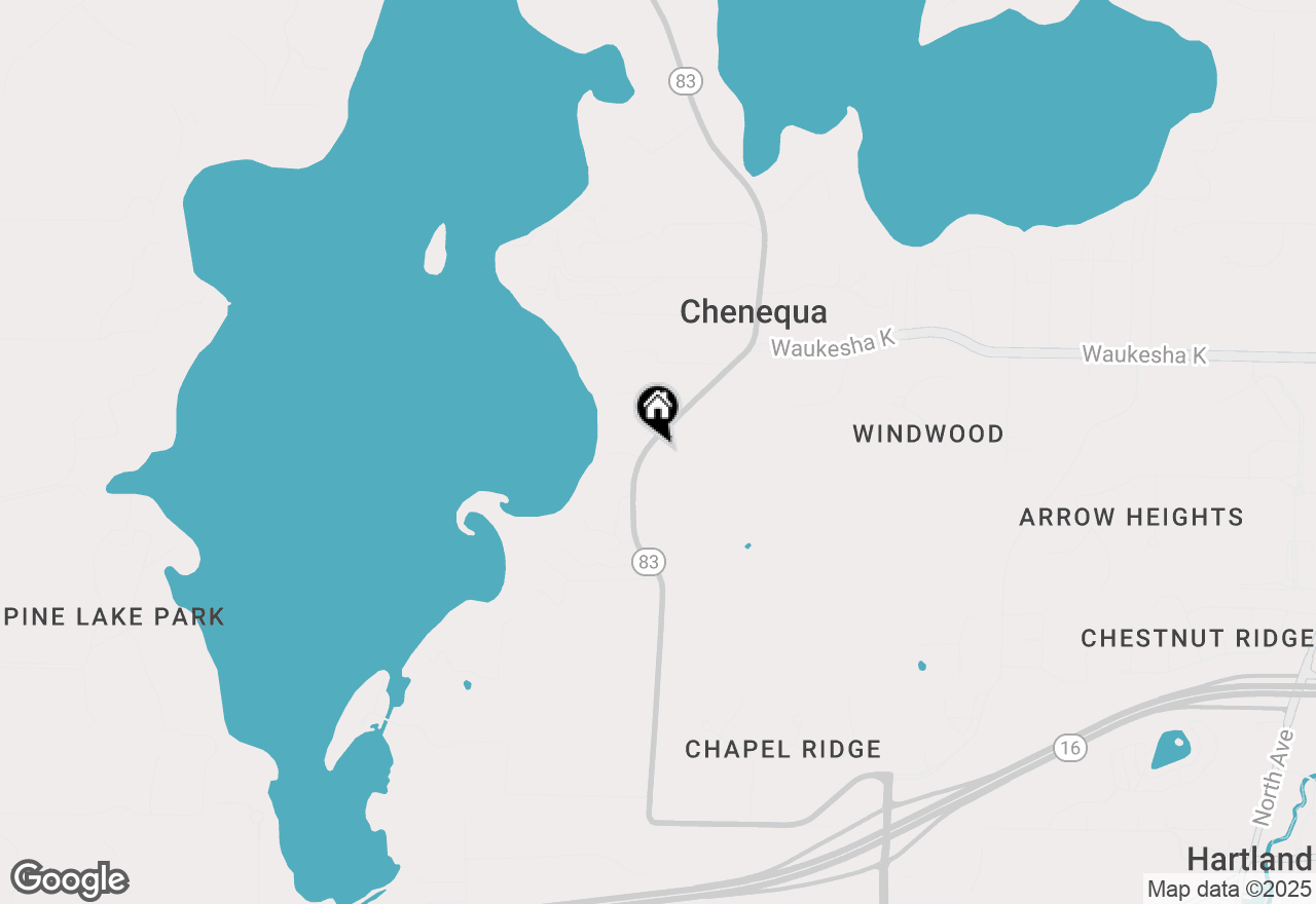 Map of 5400 Highway 83, Hartland, WI 53029
