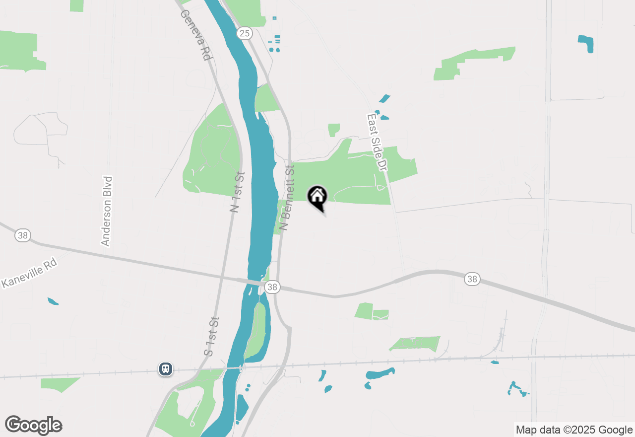 Map of 308 Euclid Avenue, Geneva, IL 60134