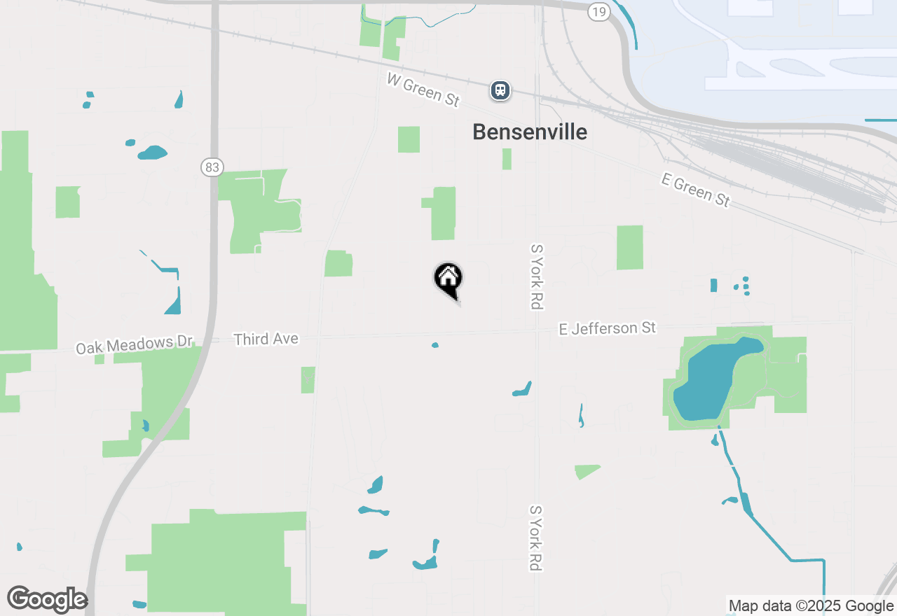 Map of 425 S Walnut Street, Bensenville, IL 60106