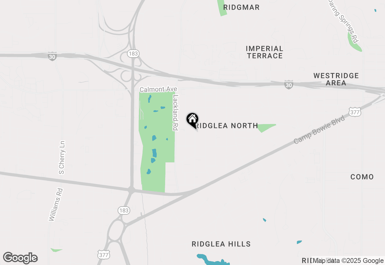 Map of 3112 Olive Place, Fort Worth, TX 76116