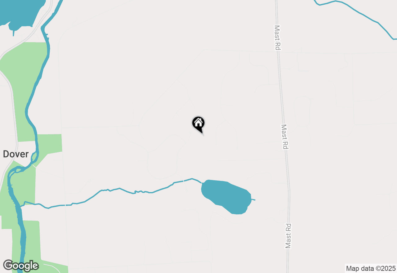 Map of 8023 Trail Ridge, Dexter, MI 48130