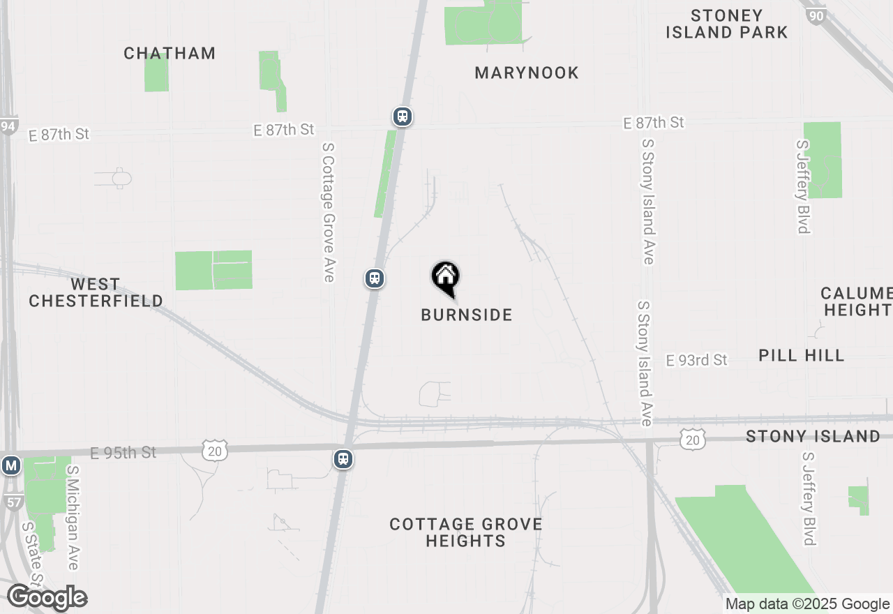 Map of 9130 S Greenwood Avenue, Chicago, IL 60619