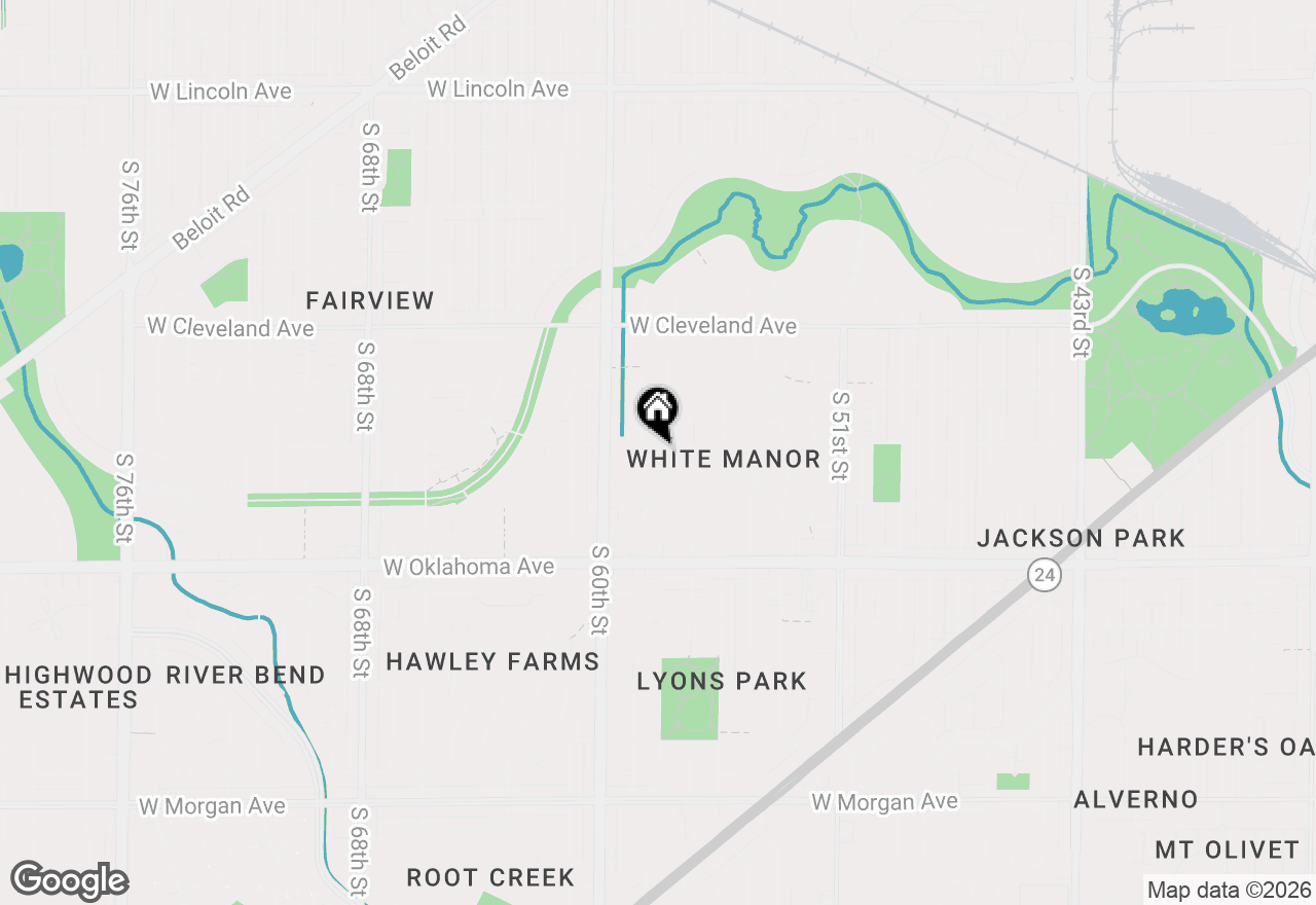 Map of 2911 S 57th St, Milwaukee, WI 53219