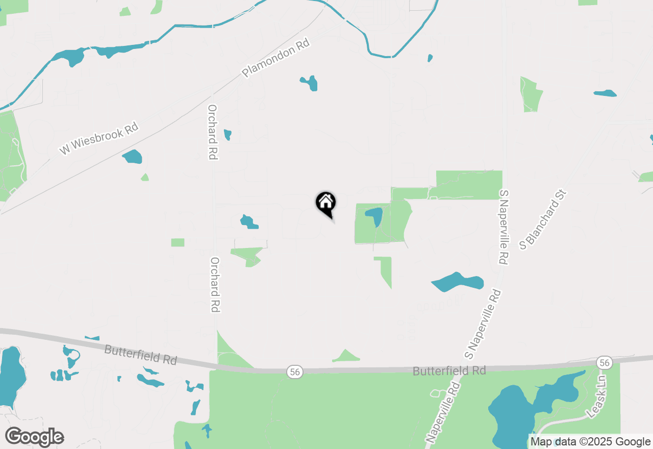 Map of 788 Jeffrey Court, Wheaton, IL 60189