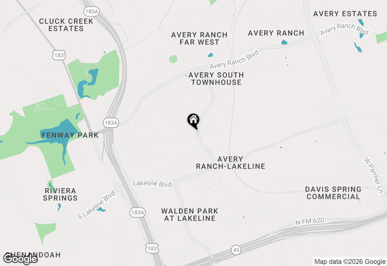 Map of 10501 Nicolet Way, Austin, TX 78717
