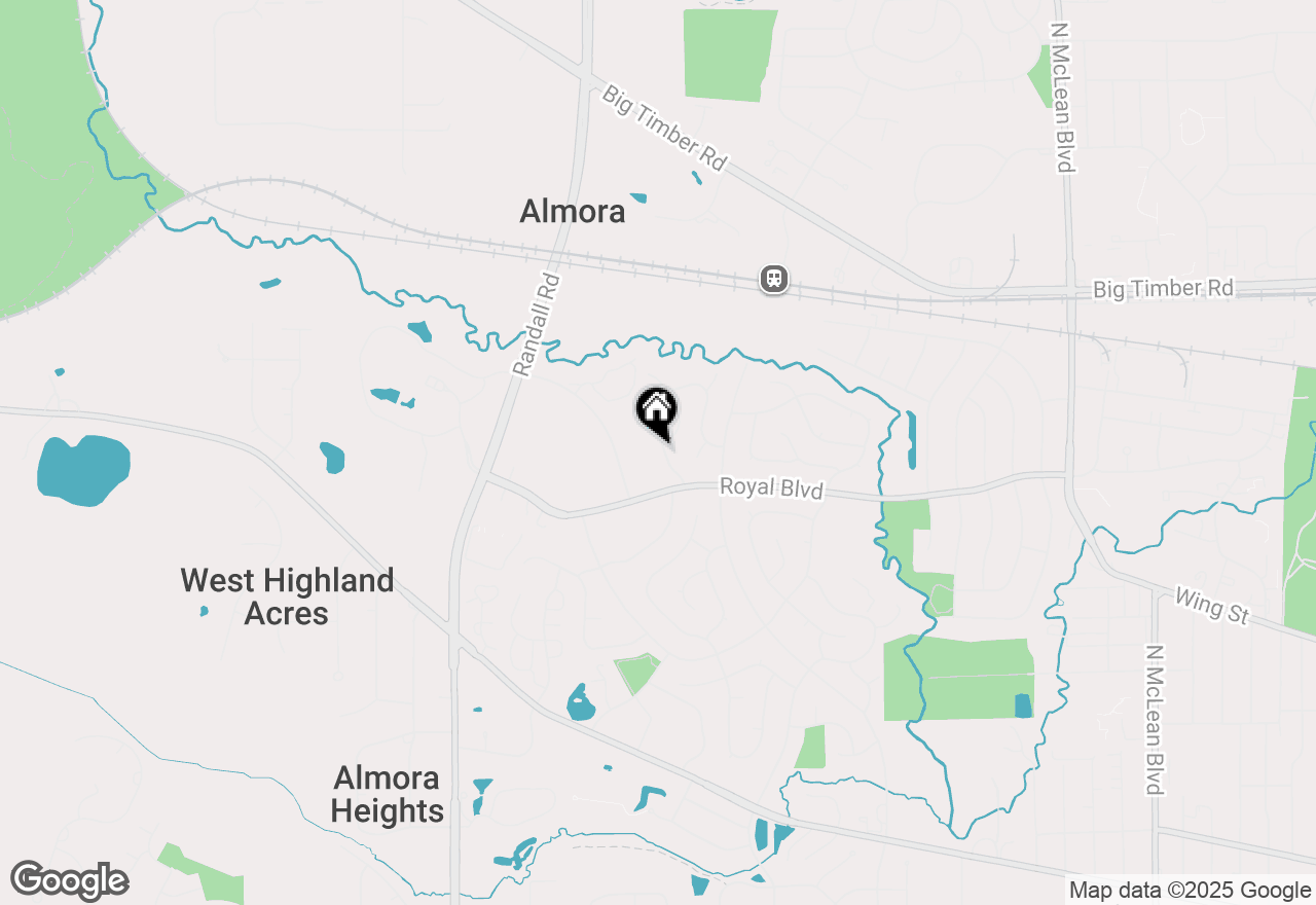 Map of 740-42 Cheyenne Lane, Elgin, IL 60123