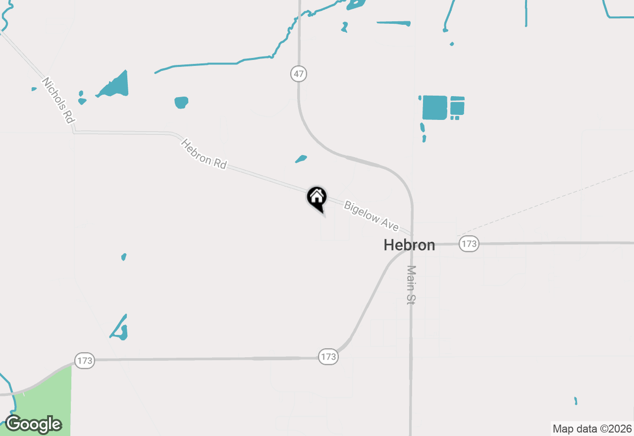 Map of 10205 Sharon Lane, Hebron, IL 60034