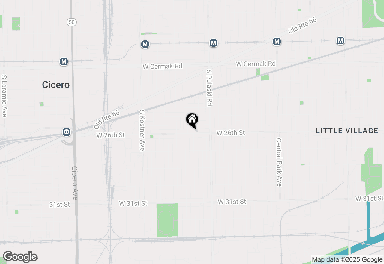 Map of 4066 W 26th Street, Chicago, IL 60623