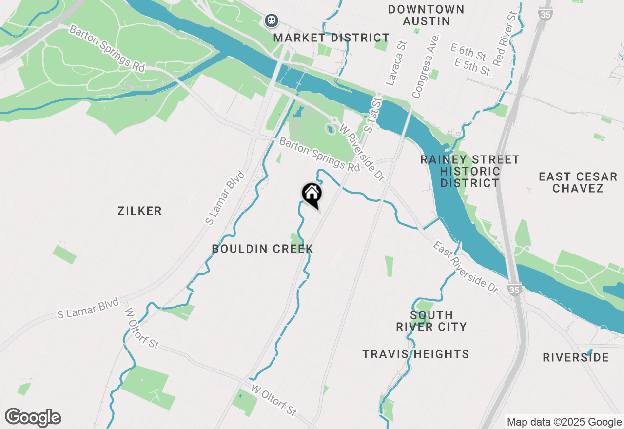 Map of 900 S 2nd St #18, Austin, TX 78704