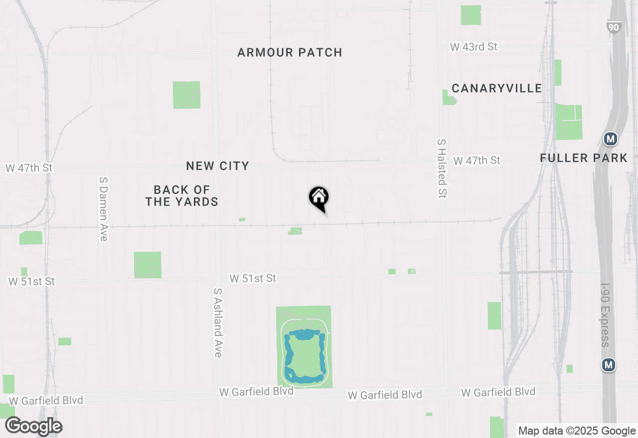 Map of 4859 S Elizabeth Street, Chicago, IL 60609