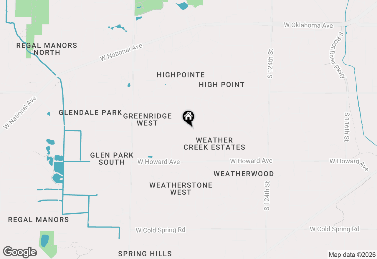 Map of 13320 W North Ln, New Berlin, WI 53151