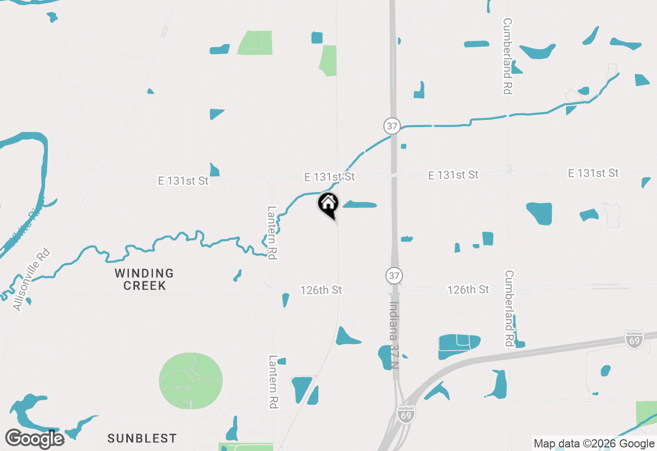 Map of 9073 Demarest Drive, Fishers, IN 46038