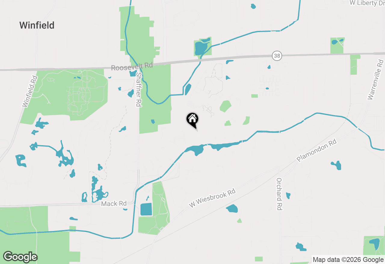 Map of 1430 Stonebridge Trail #1-1, Wheaton, IL 60189