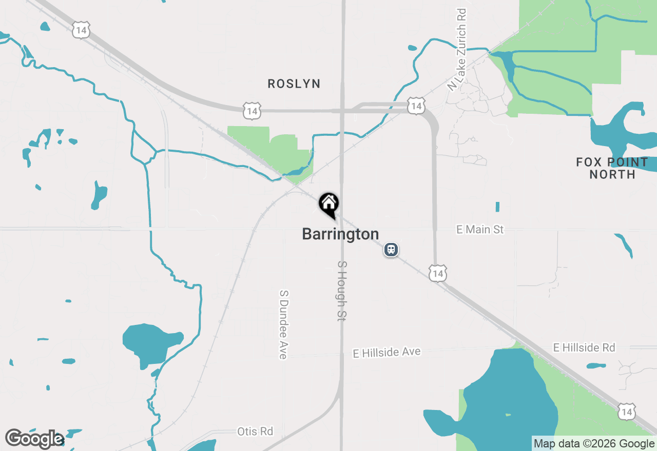 Map of 126 W Main Street, Barrington, IL 60010