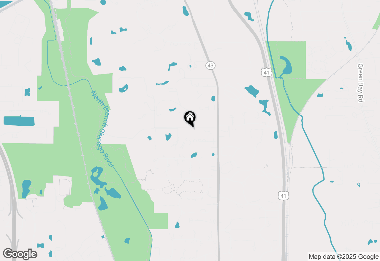 Map of 1200 Winwood Drive, Lake Forest, IL 60045