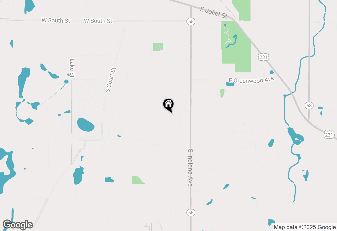 Map of 521 Mary Lane, Crown Point, IN 46307