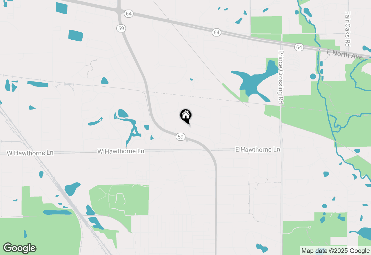 Map of 1006 Trillium Trail, West Chicago, IL 60185