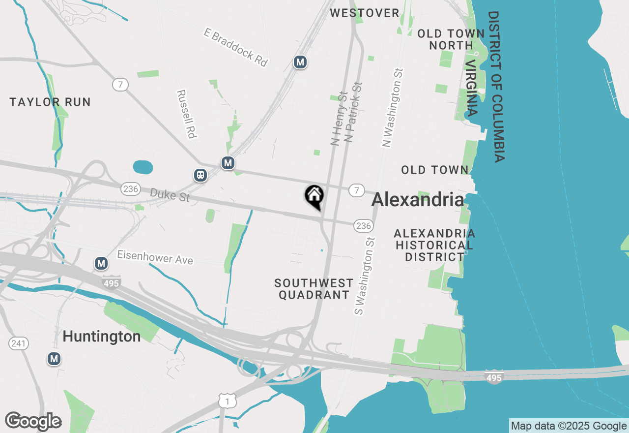 Map of 1119 Duke Street, Alexandria, VA 22314