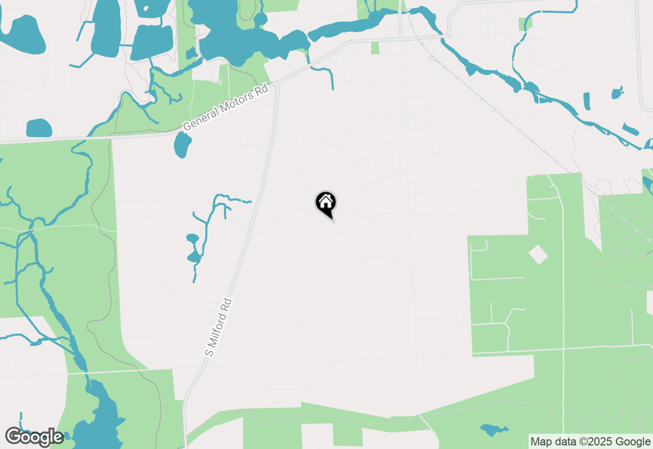 Map of 1194 Eagle Nest Ct, Milford, MI 48381