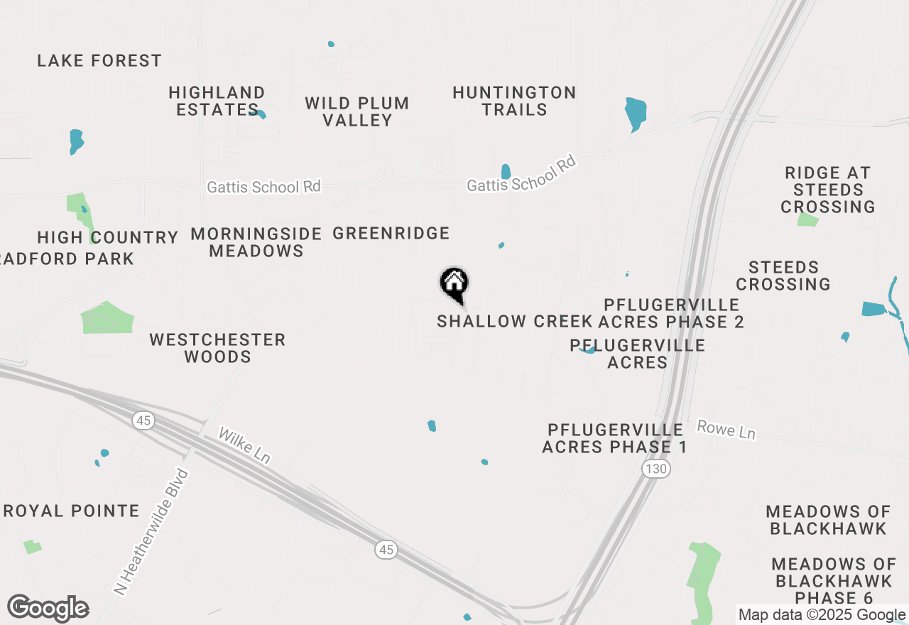 Map of 728 Manzano Ln, Pflugerville, TX 78660