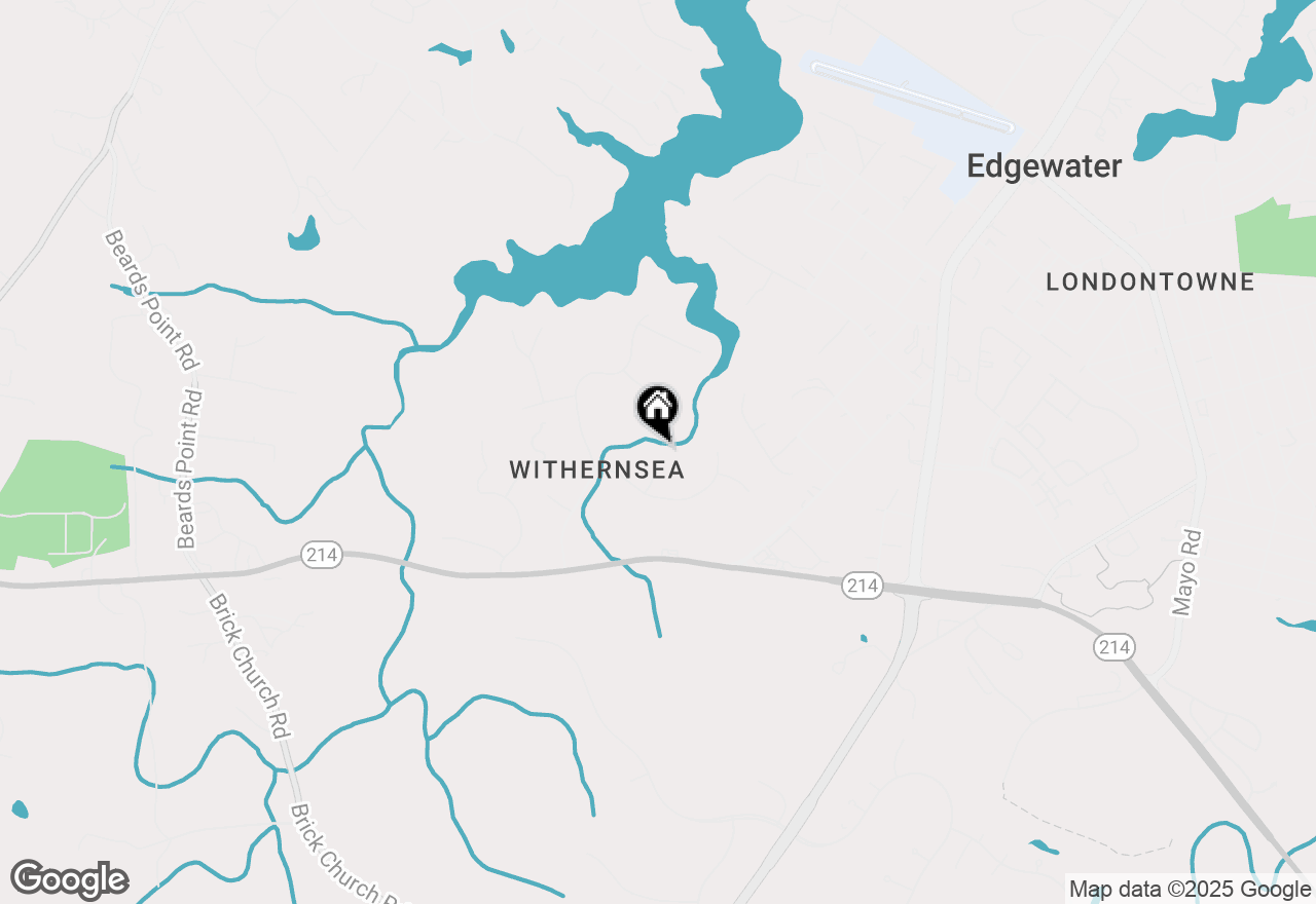 Map of 184 Old Bight Court, Edgewater, MD 21037