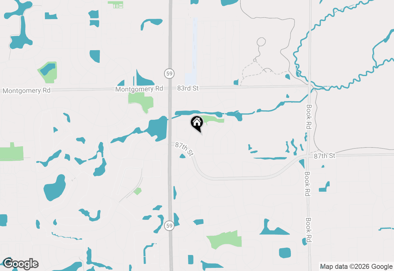 Map of 2824 Whitehall Lane, Naperville, IL 60564