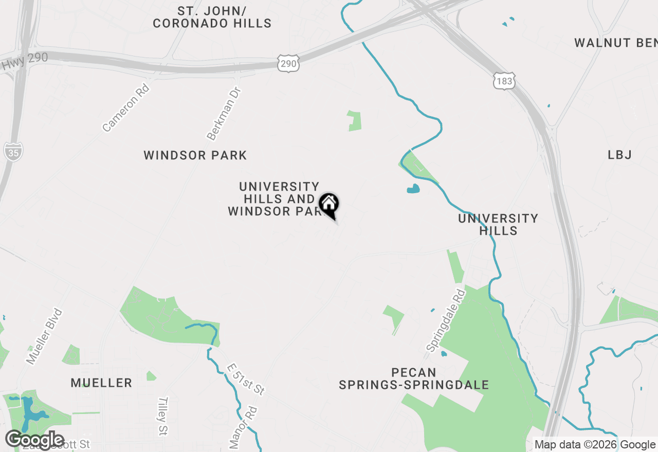 Map of 2512 Wheless Ln #5, Austin, TX 78723