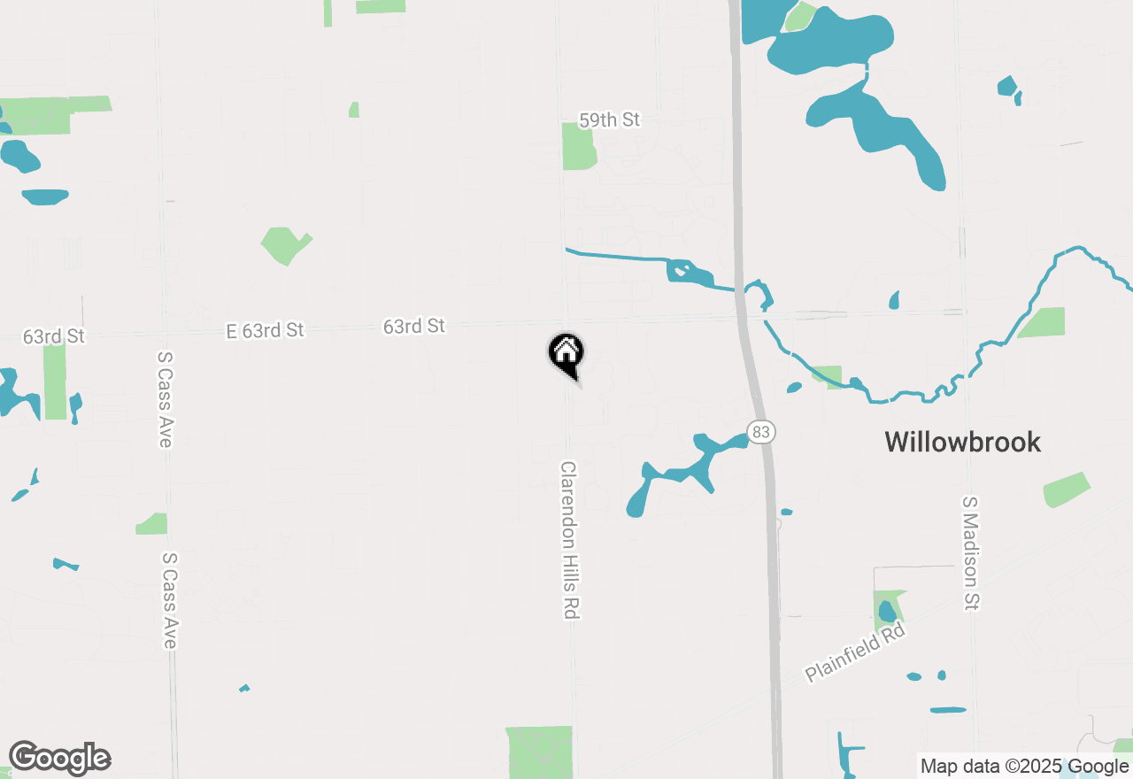 Map of 6401 Clarendon Hills Road #302, Willowbrook, IL 60527