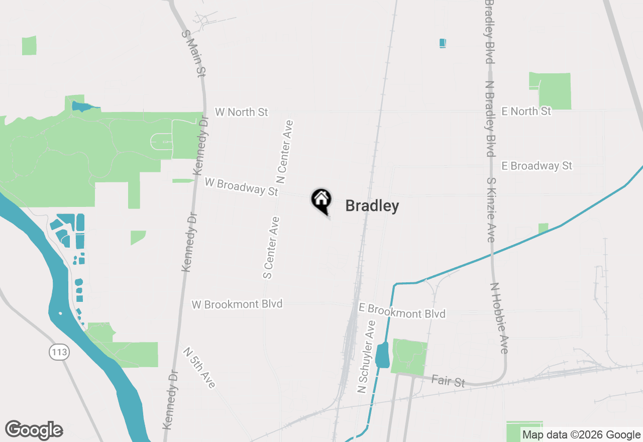 Map of 211 S Michigan Avenue, Bradley, IL 60915