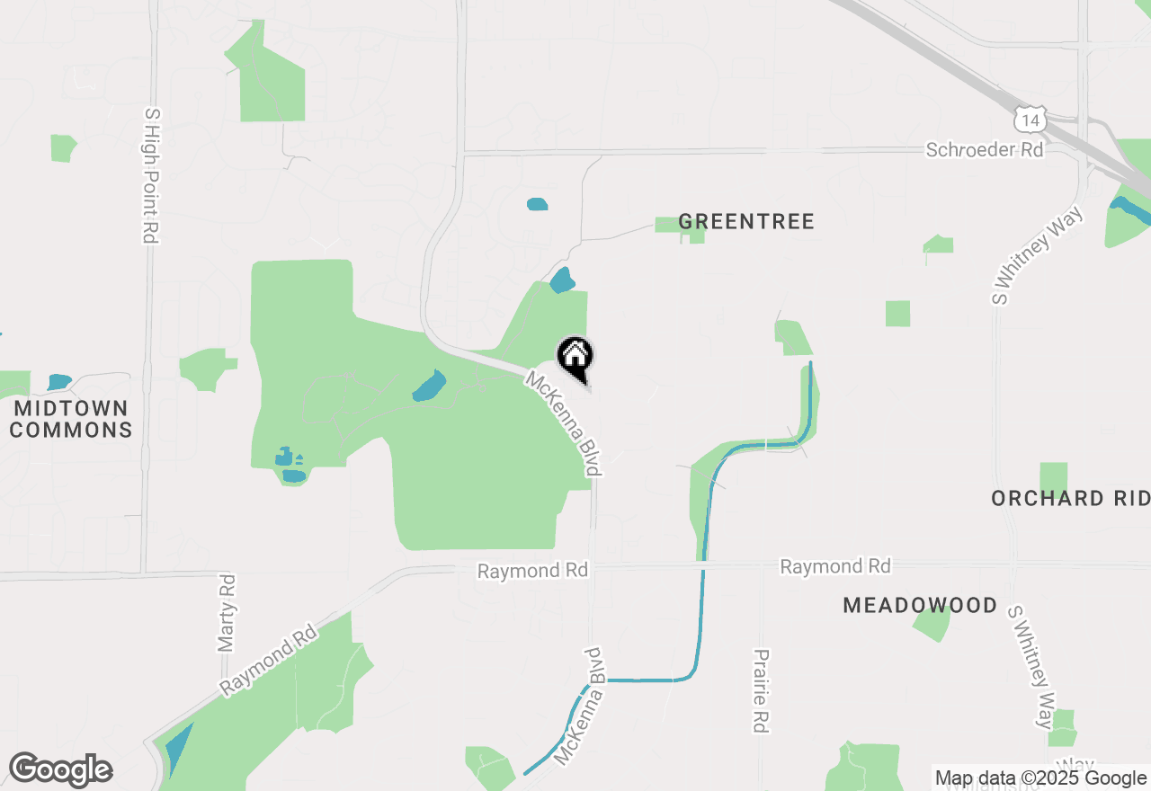 Map of 6741 Jacobs Way, Madison, WI 53711