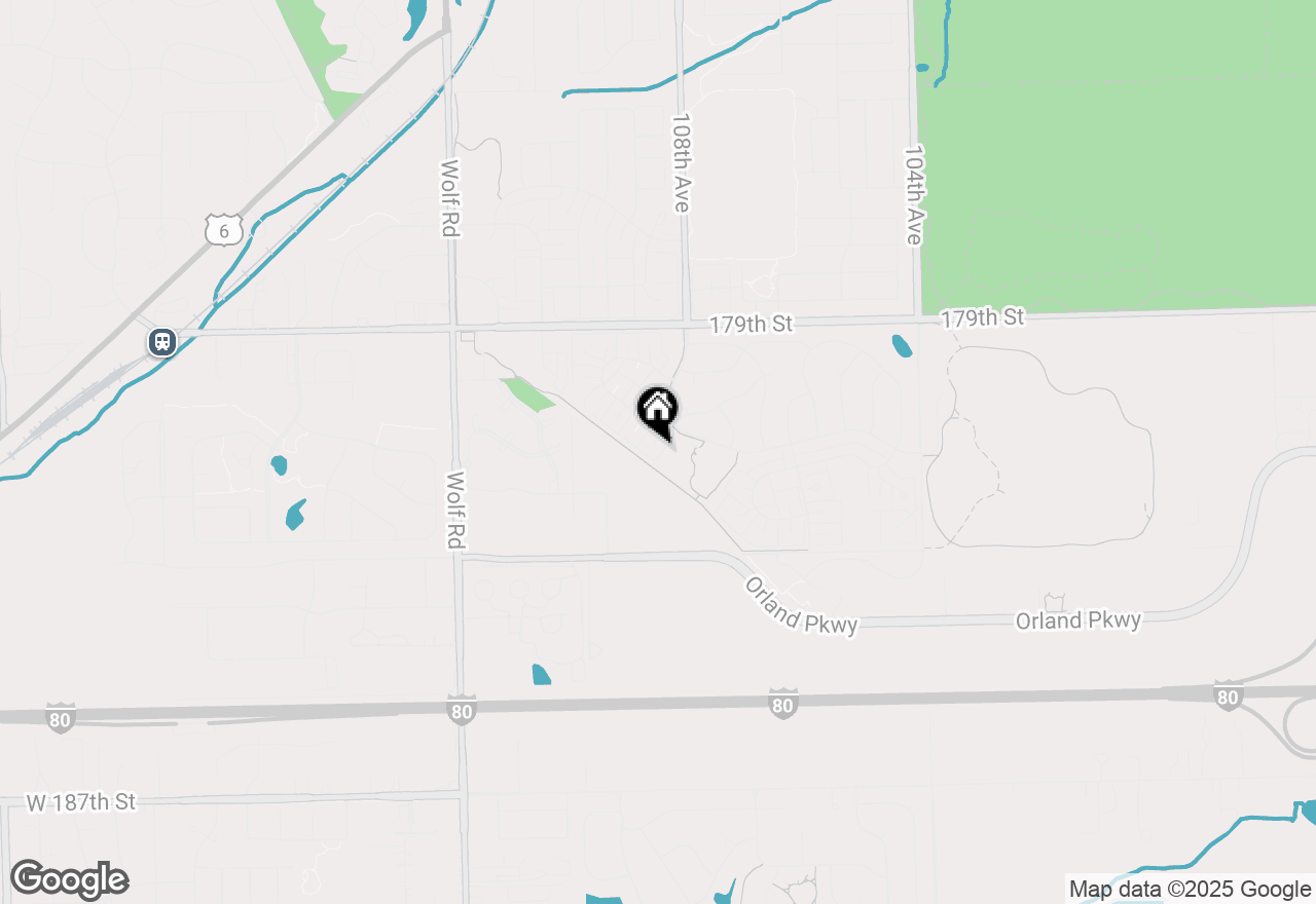 Map of 18115 Georgia Court #132, Orland Park, IL 60467