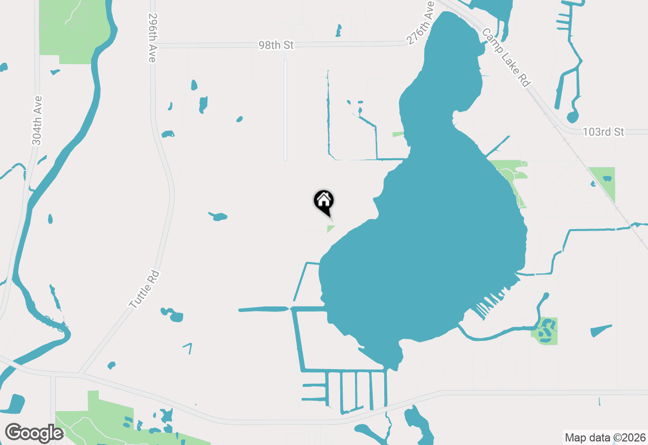 Map of 10624 284th Ave, Trevor, WI 53179