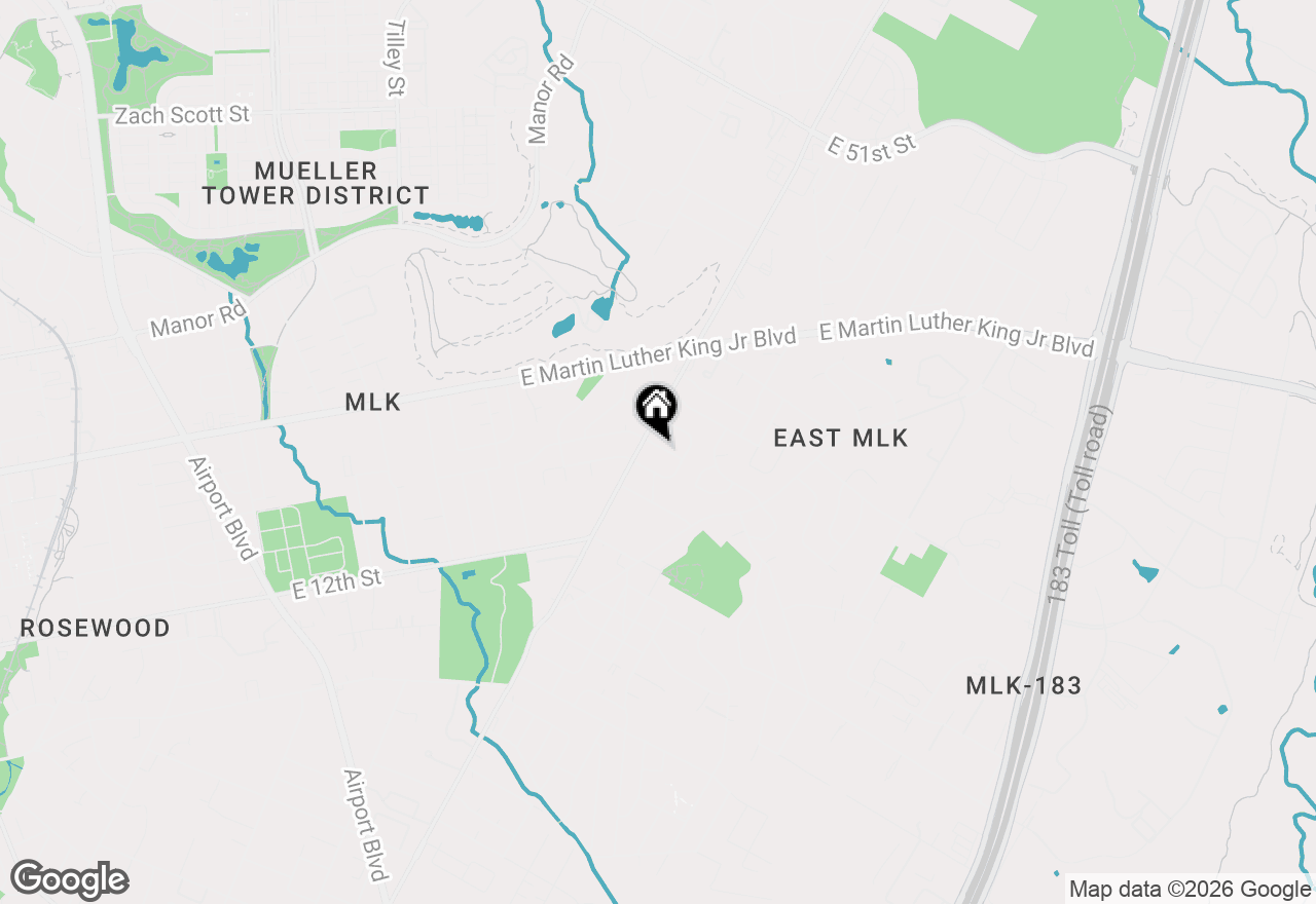 Map of 4607 Leslie Ave #A, Austin, TX 78721