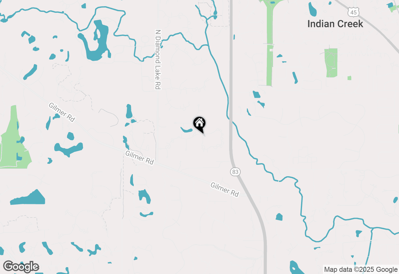 Map of 6234 Pine Tree Drive, Long Grove, IL 60047