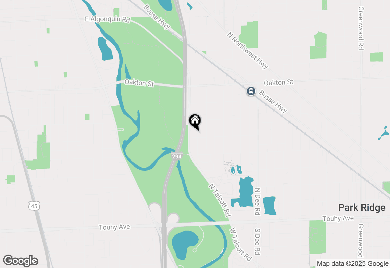 Map of 708 Wesley Drive, Park Ridge, IL 60068