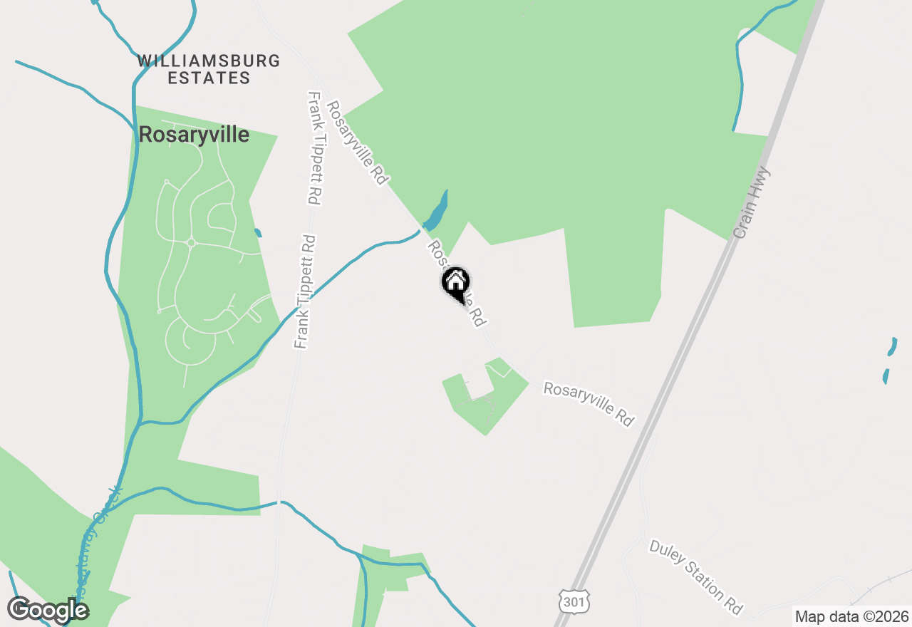 Map of 11003 Tyrone Drive, Upper Marlboro, MD 20772