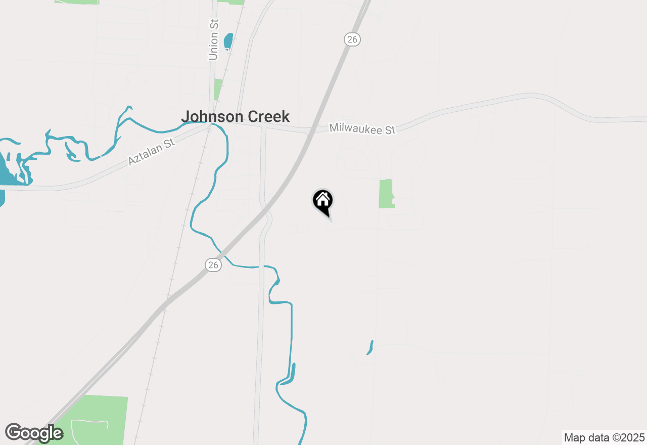 Map of 460 Quiet Meadow Ln #D, Johnson Creek, WI 53038