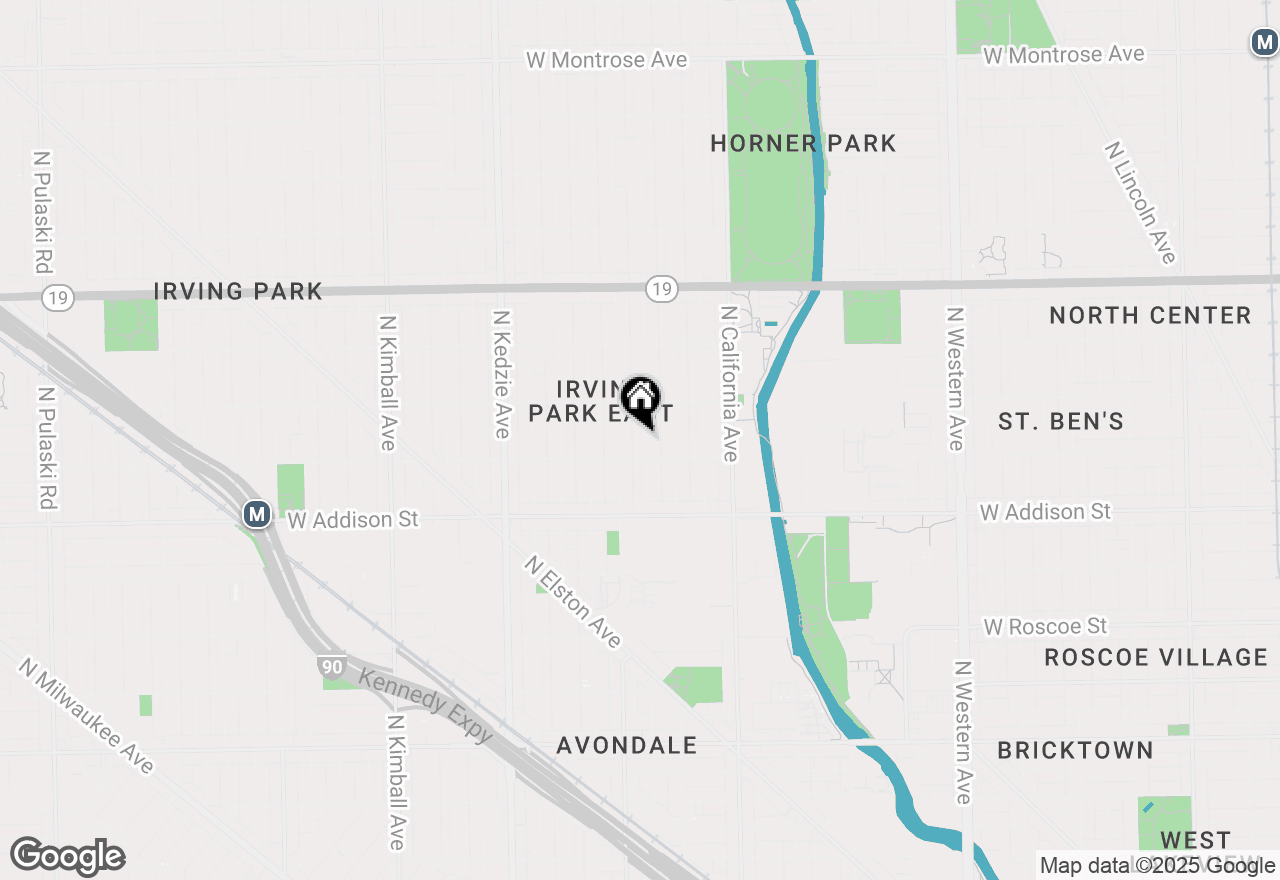 Map of 3716 N Richmond Street, Chicago, IL 60618