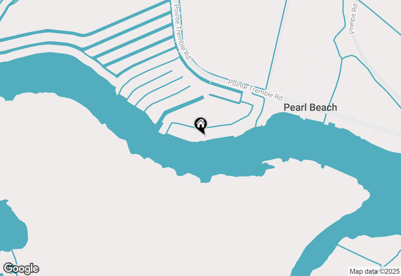 Map of 10431 Saint John Drive, Algonac, MI 48001