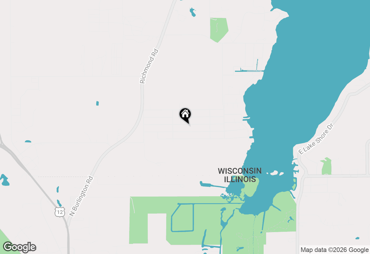 Map of Lt0 Willow Rd, Twin Lakes, WI 53181