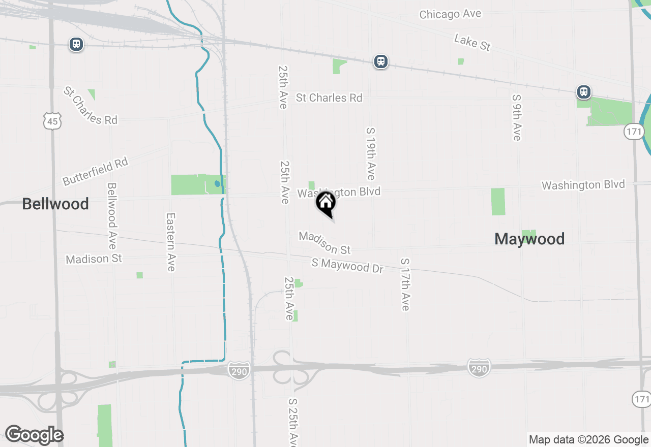 Map of 700 22nd Avenue, Bellwood, IL 60104