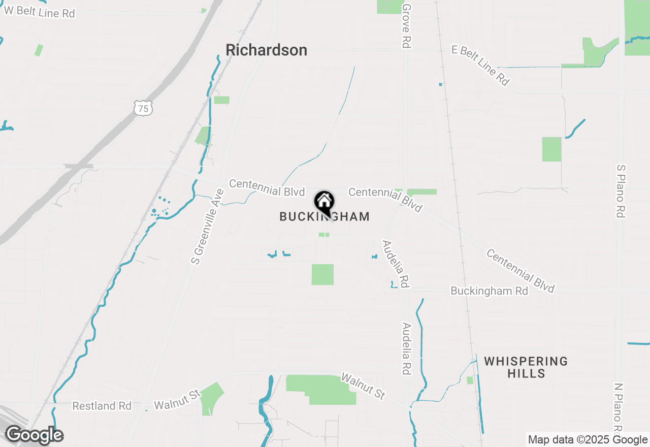 Map of 922 Dartford Drive, Richardson, TX 75081