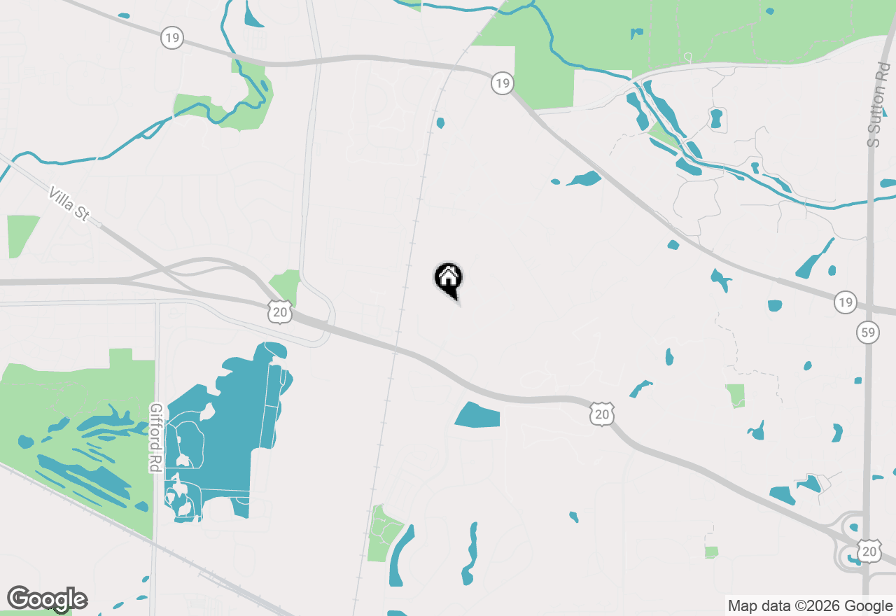 Map of 967 Oak Ridge Boulevard, Elgin, IL 60120