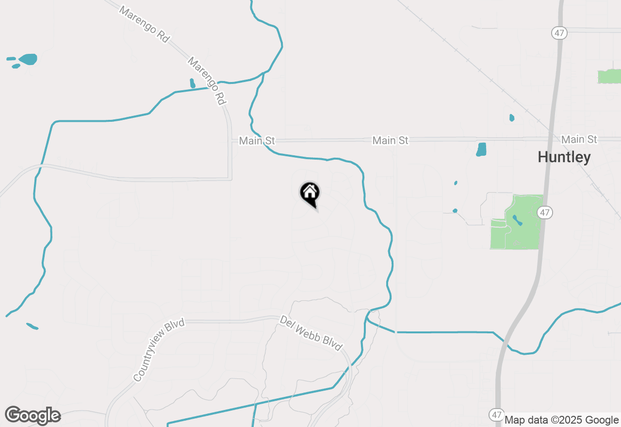 Map of 13005 Big Horn Drive, Huntley, IL 60142