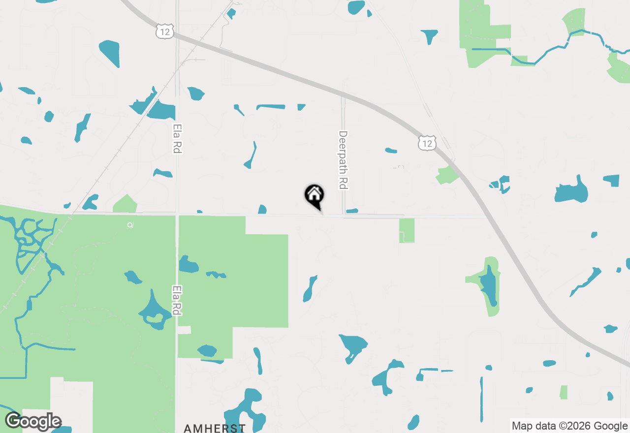 Map of 26651 N Pheasant Trail, Wauconda, IL 60084