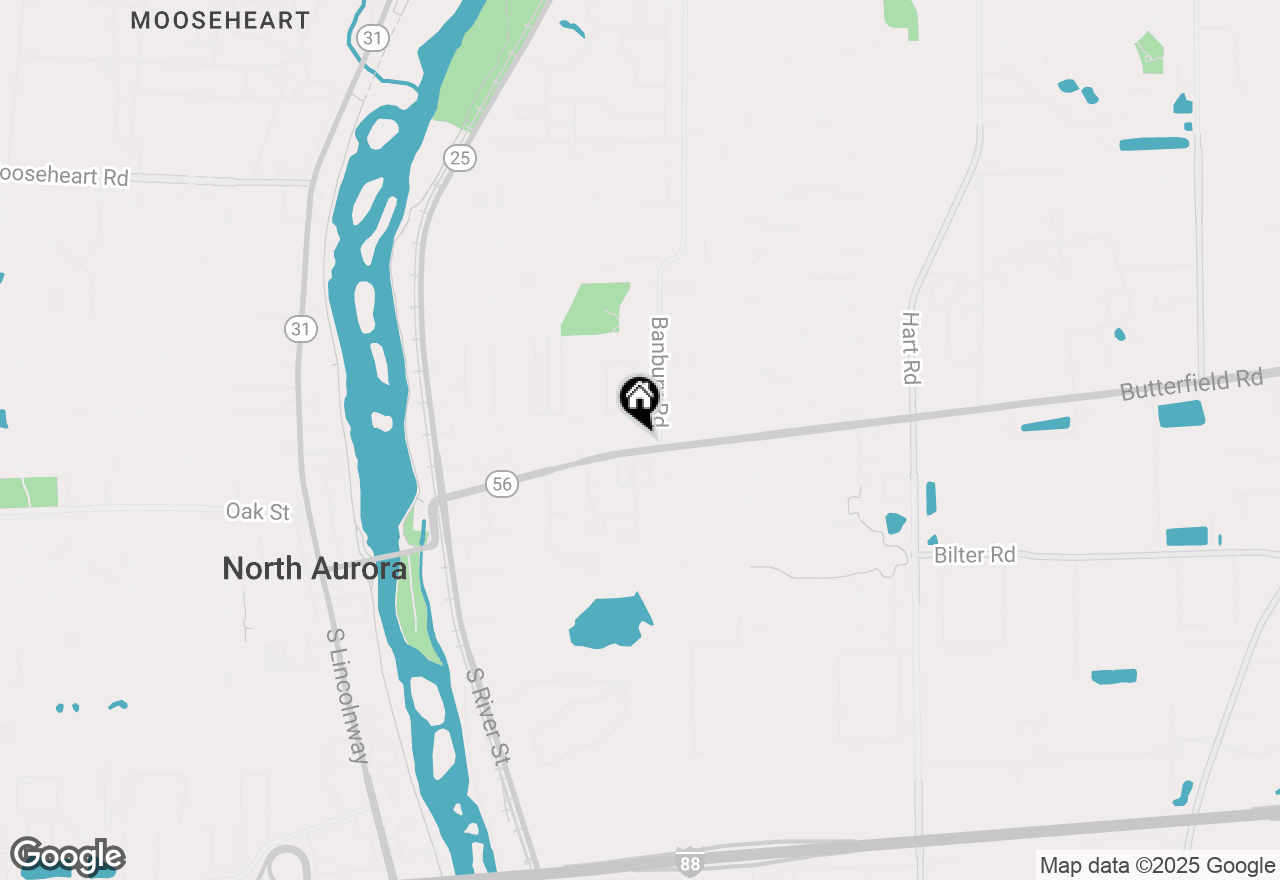 Map of 317 Butterfield Road, North Aurora, IL 60542