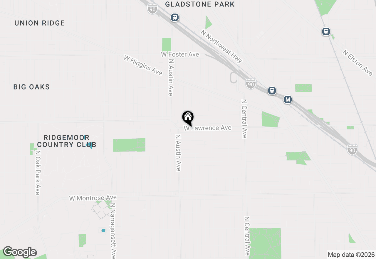 Map of 5921 W Lawrence Avenue, Chicago, IL 60630