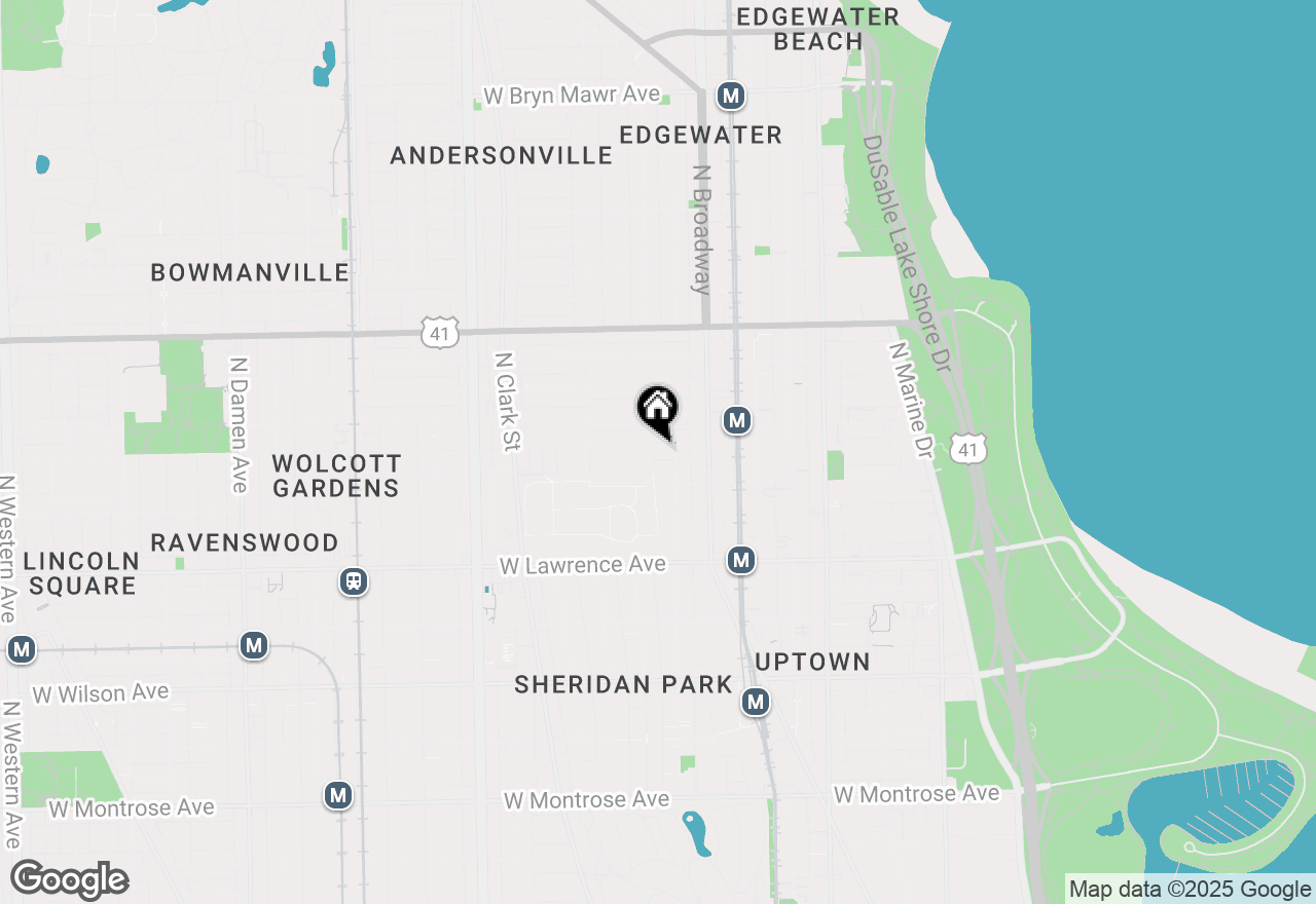 Map of 1255 W Argyle Street, Chicago, IL 60640